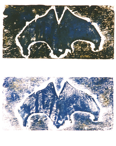 Schweineohr, 1992, Hautdruck