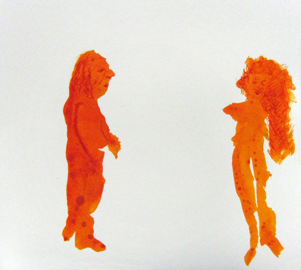 Frau und Mann 2011, Zeichnung